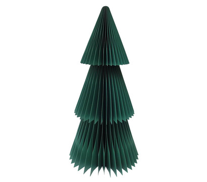 Dehner Papier-Weihnachtsbaum, grün, ca. Ø30/H60 cm