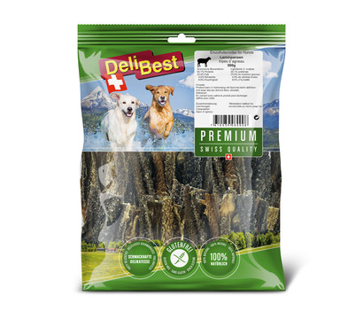 DeliBest Premium Hundesnack Lammpansen