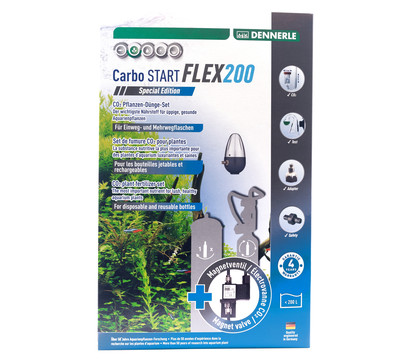 DENNERLE CO2 Pflanzendünge-Set CarboSTART FLEX200 Special Edition