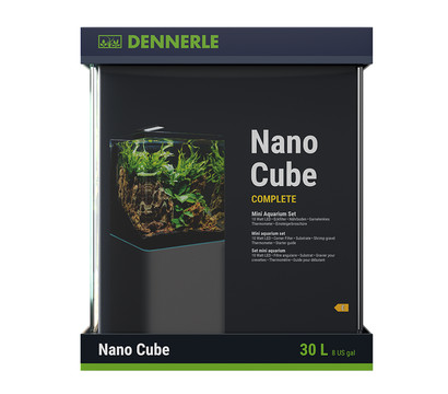 DENNERLE Mini-Aquarium Set Nano Cube Complete Version 2022
