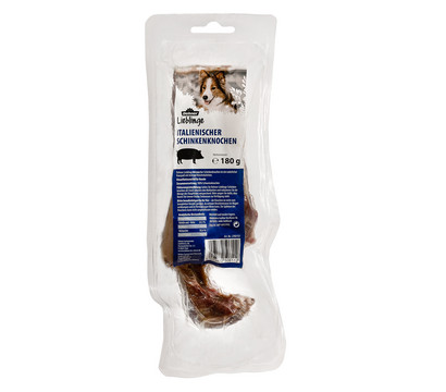 Dehner Lieblinge Hundesnack Schinkenknochen klein, 180 g