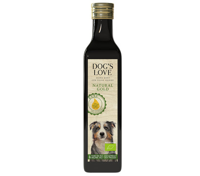 DOG'S LOVE Ergänzungsfutter BIO-Ölmischung Natural Gold, 250 ml