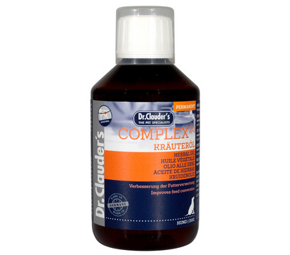 Dr. Clauder’s® Ergänzungsfutter für Hunde Complex20 Kräuteröl Intestinal, 250 ml