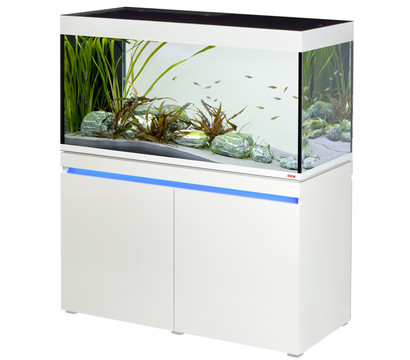 EHEIM Aquarium Kombination incpiria 430 duo, weiß, 430 l, ca. B130/H144/T60 cm