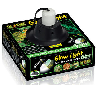 Exo Terra® Glow Light, Porzellan Klemmlampe medium