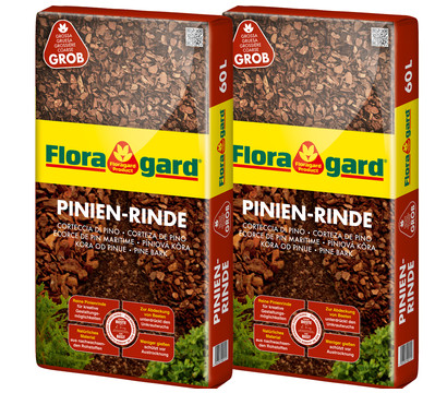 Floragard Pinienrinde 25-40 mm, 2 x 60 l