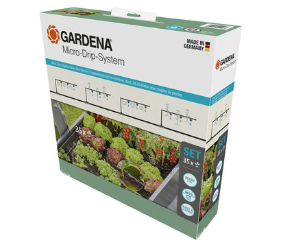 GARDENA Micro-Drip-System Starter-Set für Hochbeete & Beete