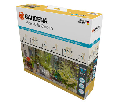 GARDENA Micro-Drip-System Starter-Set für Terrassen