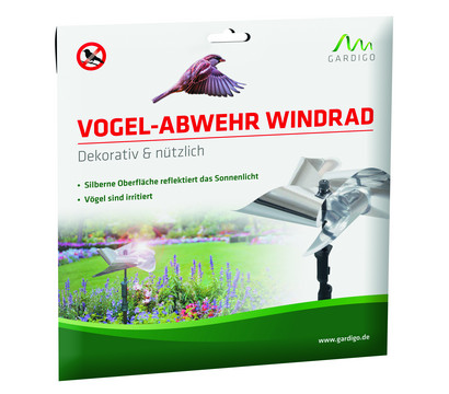Gardigo Vogel-Abwehr Windrad, ca. H40 cm