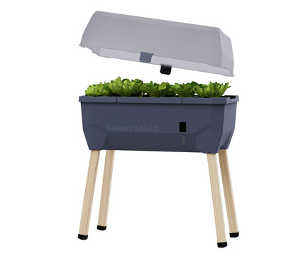 Gusta Garden Mini-Hochbeet Sammy Salad, inkl. Haube, ca. B79/H95/T38 cm