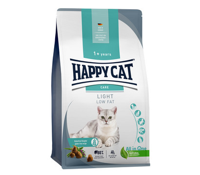 Happy Cat Trockenfutter für Katzen Care Adult Light