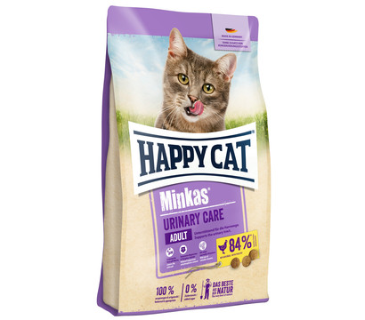 Happy Cat Trockenfutter für Katzen Minkas Urinary Care, Geflügel, 10 kg