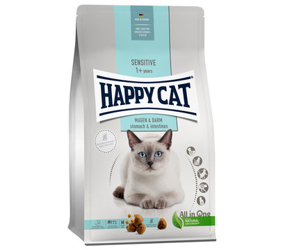 Happy Cat Trockenfutter für Katzen Sensitive Magen & Darm