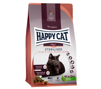 Happy Cat Trockenfutter für Katzen Sterilised Adult