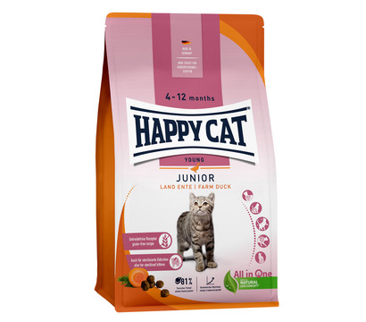 Happy Cat Trockenfutter für Katzen Young Junior