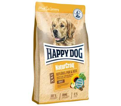 Happy Dog Trockenfutter für Hunde NaturCroq Adult