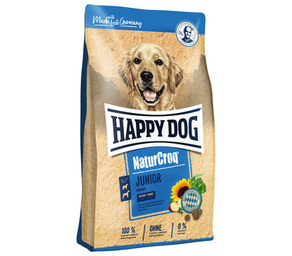 Happy Dog Trockenfutter für Hunde NaturCroq Junior, Geflügel