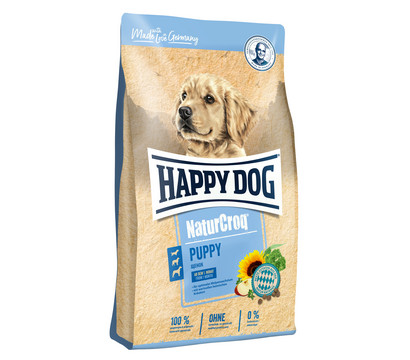 Happy Dog Trockenfutter für Hunde NaturCroq Puppy