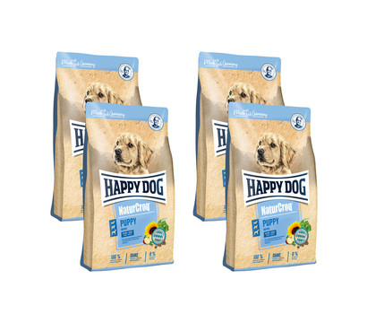 Happy Dog Trockenfutter für Hunde NaturCroq Puppy
