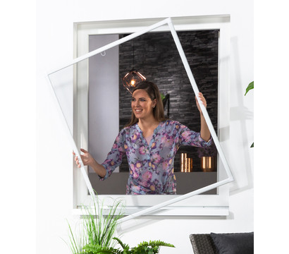 Hecht Insektenschutz-Fensterbausatz Basic, ca. B80/H100 cm
