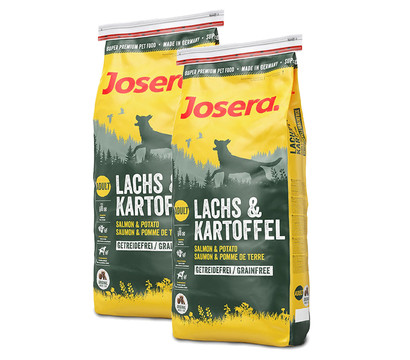 Josera Trockenfutter für Hunde Adult, Lachs & Kartoffel