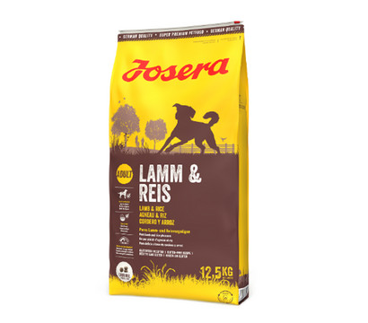 Josera Trockenfutter für Hunde, Adult, Lamm & Reis, 12,5 kg