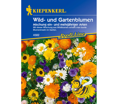 Kiepenkerl Saatgut Wild- und Gartenblumen Mix