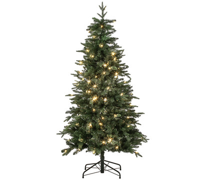 Dehner künstlicher LED-Weihnachtsbaum Espen, ca. H180 cm