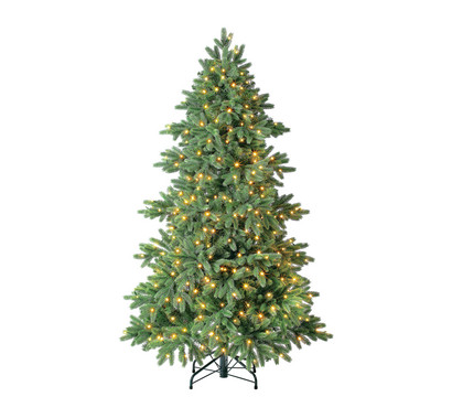 Dehner künstlicher LED-Weihnachtsbaum Lyra, ca. H180 cm