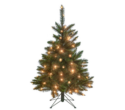 Künstlicher LED-Weihnachtsbaum Bristlecone, ca. H120 cm