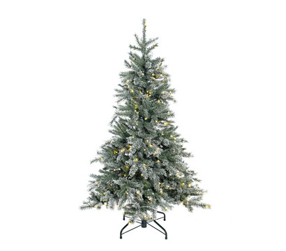 Evergreen Classics™ künstlicher LED-Weihnachtsbaum Fichte gefrostet, ca. H150 cm