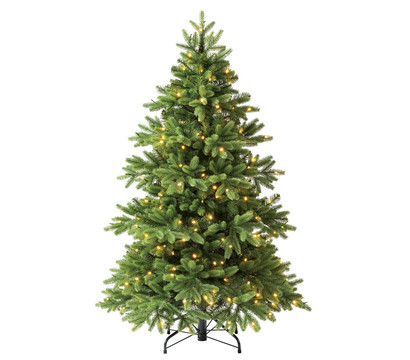 Dehner künstlicher LED-Weihnachtsbaum Lyra, ca. H150 cm