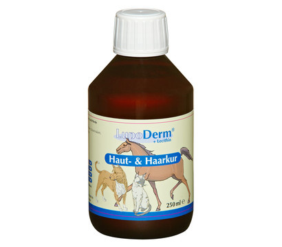 LUPOSAN Ergänzungsfutter für Hunde, Katzen & Pferde LupoDerm Haut- & Haarkur, 250 ml