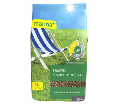 Manna Progress Sommer Rasendünger, 18 kg
