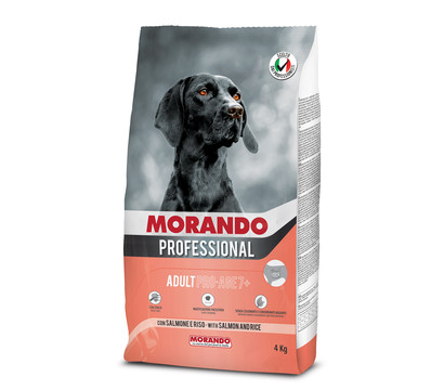 MORANDO Professional Trockenfutter für Hunde Adult, Pro-Age 7+, 4 kg