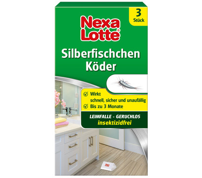 Nexa Lotte® Silberfischchen Köder, 3er-Set