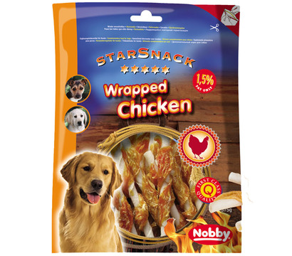 Nobby® Hundesnack Wrapped Chicken, 375 g