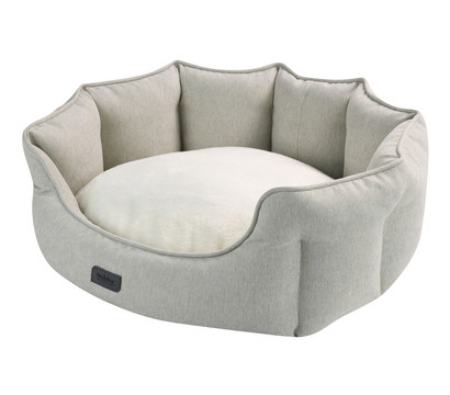 Nobby Komfortbett Valea, beige, oval