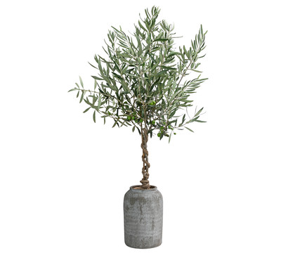 Olive, Stamm, in Keramik, ca. Ø17/H90 cm