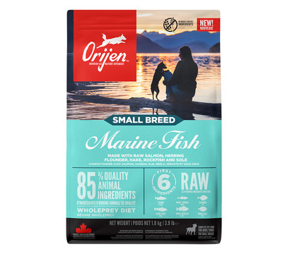 ORIJEN™ Trockenfutter für Hunde Small Breed Marine Fish