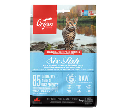 ORIJEN™ Trockenfutter für Katzen Six Fish