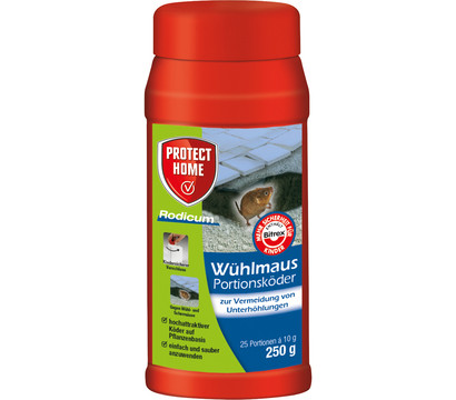 PROTECT HOME Rodicum® Wühlmaus Portionsköder, 250 g