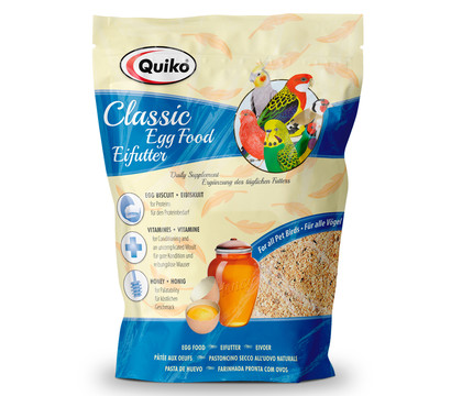 Quiko® Ergänzungsfutter für Ziervögel Classic Eifutter