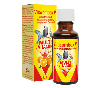 Quiko® Ergänzungsfutter für Ziervögel Multivitaminsaft Vitacombex® V