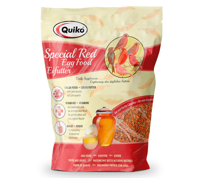 Quiko® Ergänzungsfutter für Ziervögel Special R Eifutter, 500 g