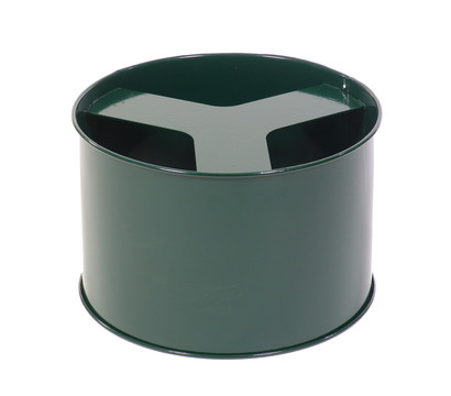 RENNER Metall-Sockel für Regentonnen, ca. H35 cm, dunkelgrün