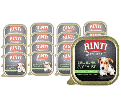 Rinti Feinest Nassfutter für Hunde, 11 x 150 g