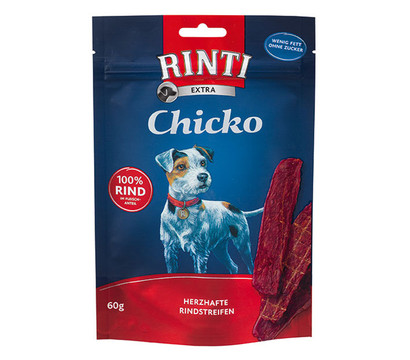 Rinti Hundesnack Chicko Rindstreifen