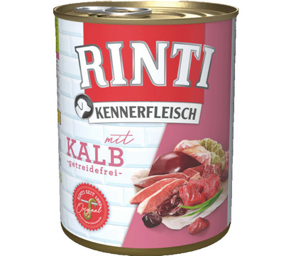 RINTI Kennerfleisch Nassfutter für Hunde, 800 g