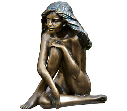 Rottenecker Bronze-Figur Demi, 16,5 x 16 x 24 cm